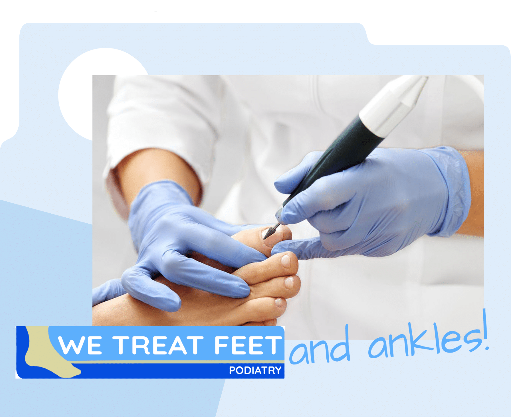 We Treat Feet Front